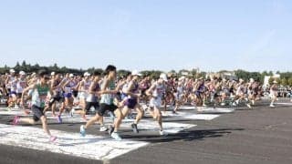 「金髪にしたんだ！可愛い！」箱根駅伝予選会、現地降臨の２５歳美人女優に騒然「めっちゃ可愛かった」「爽やかだね」