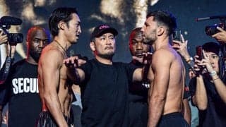 【ONE】吉成名高VSマスドールは契約体重で開催、安保瑠輝也はハイドレクリアできず試合中止