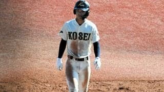 八戸学院光星の菅沼晴斗選手　一時勝ち越し打　座右の銘「報本反始」