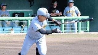 阪神・西純　気合の中前打　先月２５日以来の実戦で手応え　課題は「真っすぐを待つ中での変化球の対応」