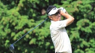 小林正則、シニア初勝利へ「最後以外は１００点。明日は本当のビッグスコアを」