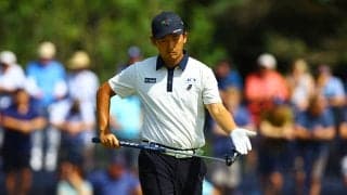 連日の日没順延でチャカラ暫定首位 金子駆大48位