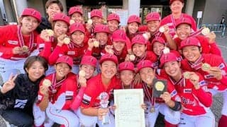 女子野球サンブレイズ、全日本硬式野球大会で3位　広島・廿日市拠点