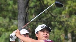 【男子ゴルフ】強風でも強い！　細野勇策が単独首位ターン　５差２位に平本世中、坂本雄介　今平周吾は前半５オーバーで後退