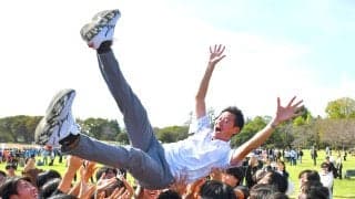 箱根駅伝予選会で史上初？落選でも胴上げの武蔵野学院大　坂田監督「ＬＩＮＥ３００件」「来年は通過して胴上げ」