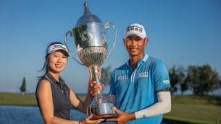 台湾の27歳が“リベンジ”のツアー初優勝 イム・ソンジェをプレーオフで破る