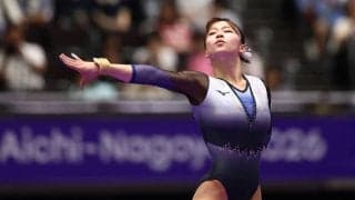 【体操】団体総合の予選で日本女子は暫定３位　個人総合では岸里奈が暫定３位、杉原愛子は８位　世界選手権