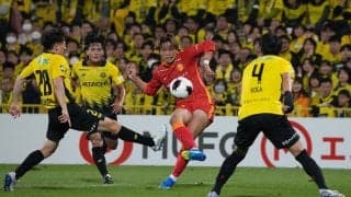 ミシャ名古屋が柏を完全攻略！ 先制の内田宅哉と同点弾の遠藤渓太が歓喜！ ゴラッソに木村勇大が咆哮して山岸祐也がダメ押し！