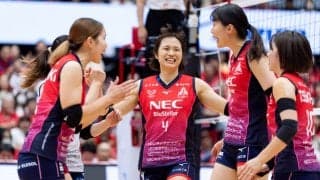 SVリーグ女子　NEC川崎と姫路は星を分け合う　デンソーは接戦を制し連勝