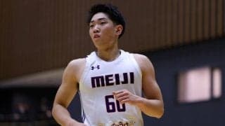 日本代表候補に名前を連ねた明治大の武藤俊太朗が公示…Bリーグドラフト志望選手リスト更新