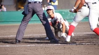 智弁和歌山の俊足リードオフマンが衝撃のランニング本塁打！名将は「日本ハム・細川、慶大・藤田に匹敵する速さ」と称賛【近畿】