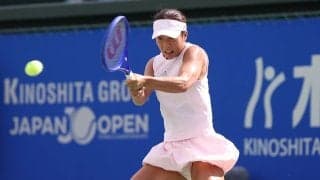 本玉真唯、序盤の主導権を生かせず初戦敗退「焦ってしまった」　ゴルビッチの巧みな時間の使い方に苦戦[木下グループジャパンOP]