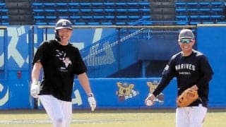 ロッテ　変則ルール“４人野球”で対応力磨く　打撃投手＋野手４人で守備　一塁なしの二塁フォースアウト制