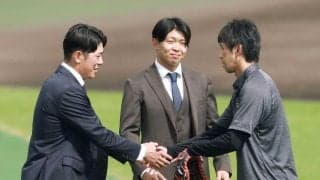 阪神　島田海吏と豊田寛に戦力外通告　島田は号泣「結果出ない時にも『頑張れ』って」　今後は「正直、半々です」と吐露