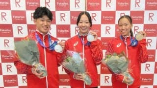 飛び込み玉井陸斗　ロス五輪は「やっぱり優勝を」　「中国の１人に勝てたことは糧に」立命大でアジア大会銀メダル獲得報告会