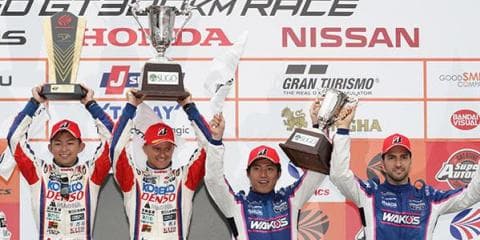 SUPER GT 第4戦　コバライネン／平手組LEXUS LC500が今季初勝利でLEXUS開幕4連勝
