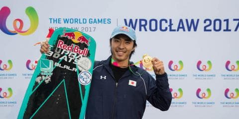 手塚翔太がウェイクボードフリースタイル優勝！「ワールドゲームズ」