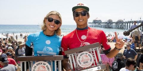 五十嵐カノア悲願の優勝！「 Vans US Open of Surfing 」