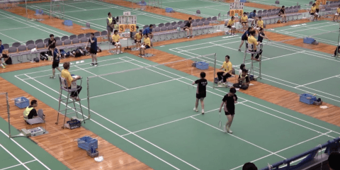 バドミントン 女子学校対抗 決勝 ふたば未来学園 対 青森山田 | インハイ2018 ハイライト動画