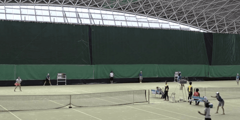 テニス 女子団体 決勝 相生学院(兵庫県) 対 仁愛女子(福井県) | インハイ2018 ハイライト動画