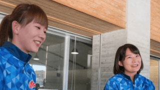 カーリング中部電力の北澤育恵＆中嶋星奈。名コンビが互いの素顔を暴露