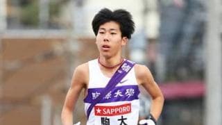 箱根で好走した駒澤大の新星は五輪を目指す。速いより強いランナーに