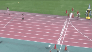 陸上競技（群馬）女子200m予選