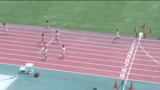 陸上競技（群馬）女子100m予選