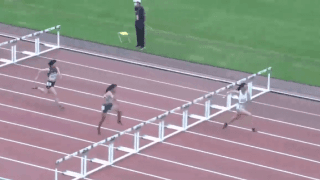 陸上競技（群馬）女子100mハードル決勝