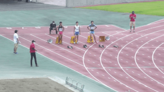 陸上競技（群馬）男子八種100ｍ