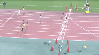 陸上競技（群馬）男子200M決勝
