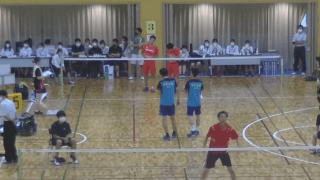 バドミントン(新潟)男子ダブルス準決勝②