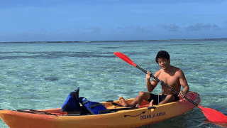 ⛳️シブコもいいね🛶カヌー羽根田卓也、🏝大自然で〇〇練習⁉️「カヌー×大自然はやはり最強のアクティビティです」